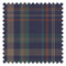 Royal Tartan Fabric in Navy, Teal and Rust