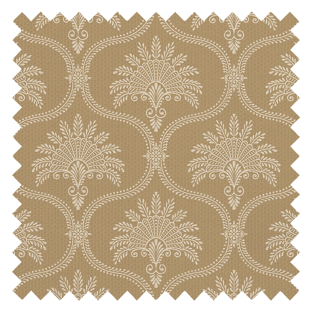Massena Palace Fabric in Gold and Vintage Cream