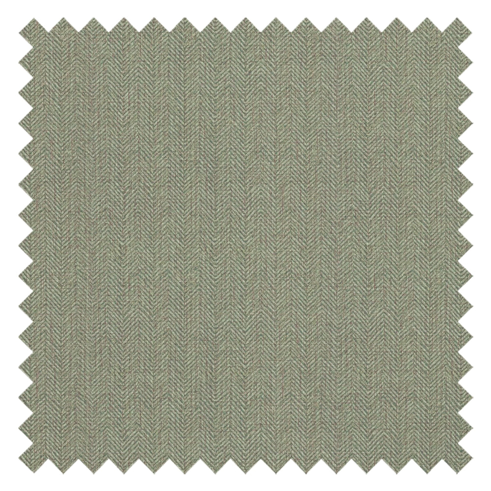 Royal Herringbone Fabric in Mint