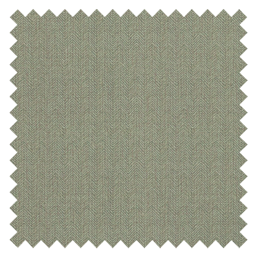 Royal Herringbone Fabric in Mint