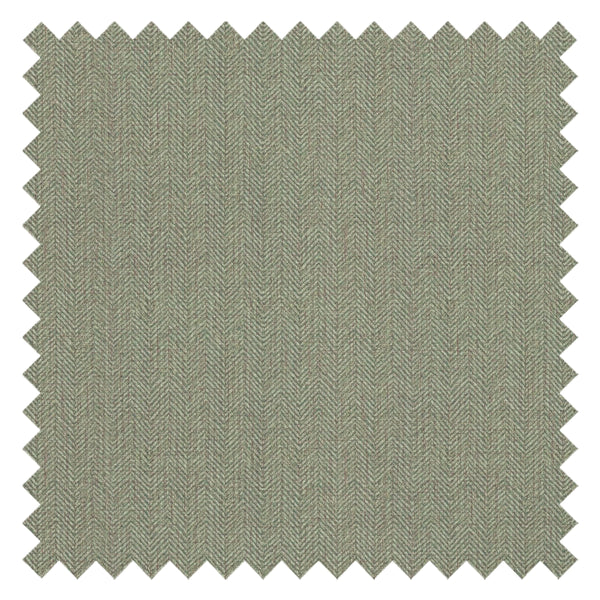 Royal Herringbone Fabric in Mint