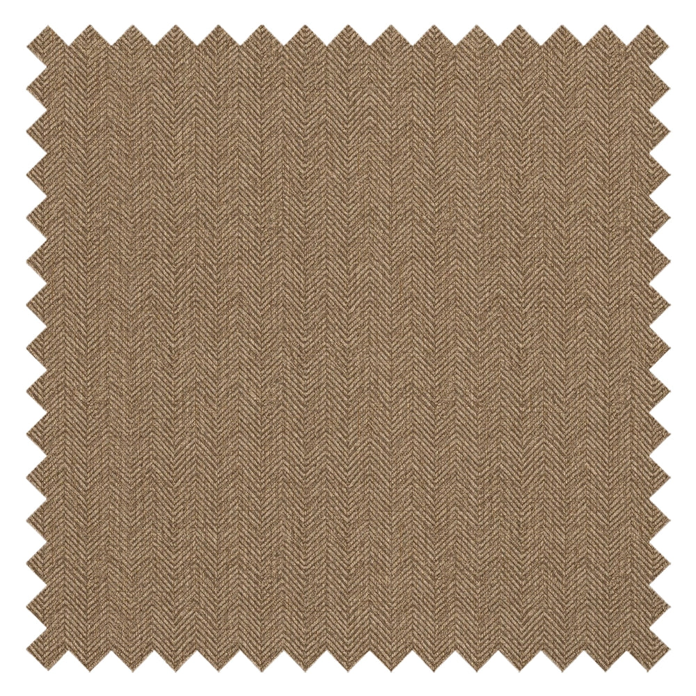 Royal Herringbone Fabric in Hazelnut
