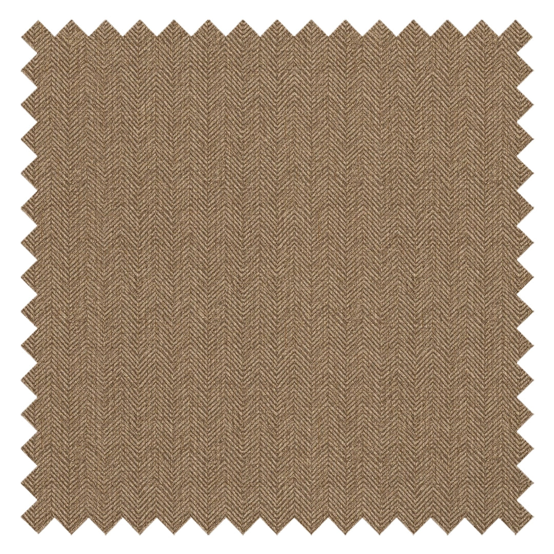 Royal Herringbone Fabric in Hazelnut