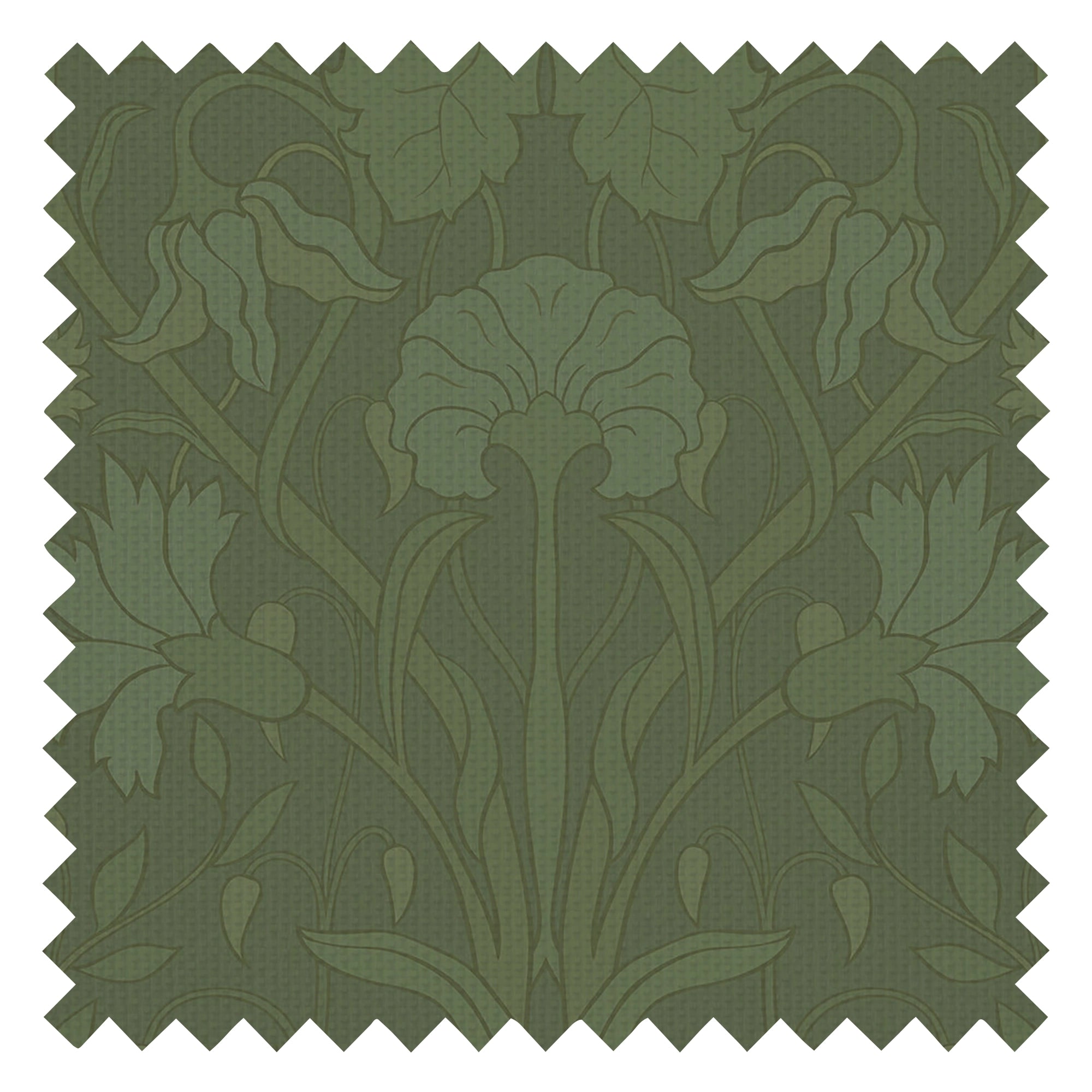 Parisienne Fabric in Shades of Olive