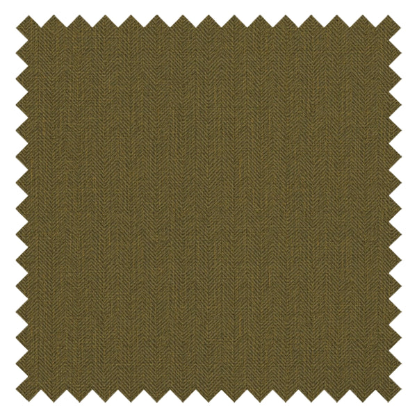 Royal Herringbone Fabric in Olive