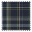 Heritage Tartan Fabric in Egyptian Blue and Mineral