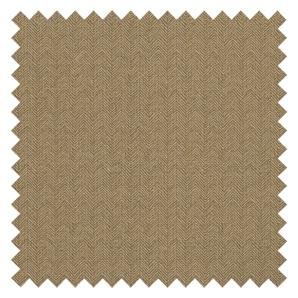 Royal Herringbone Fabric in Caramel