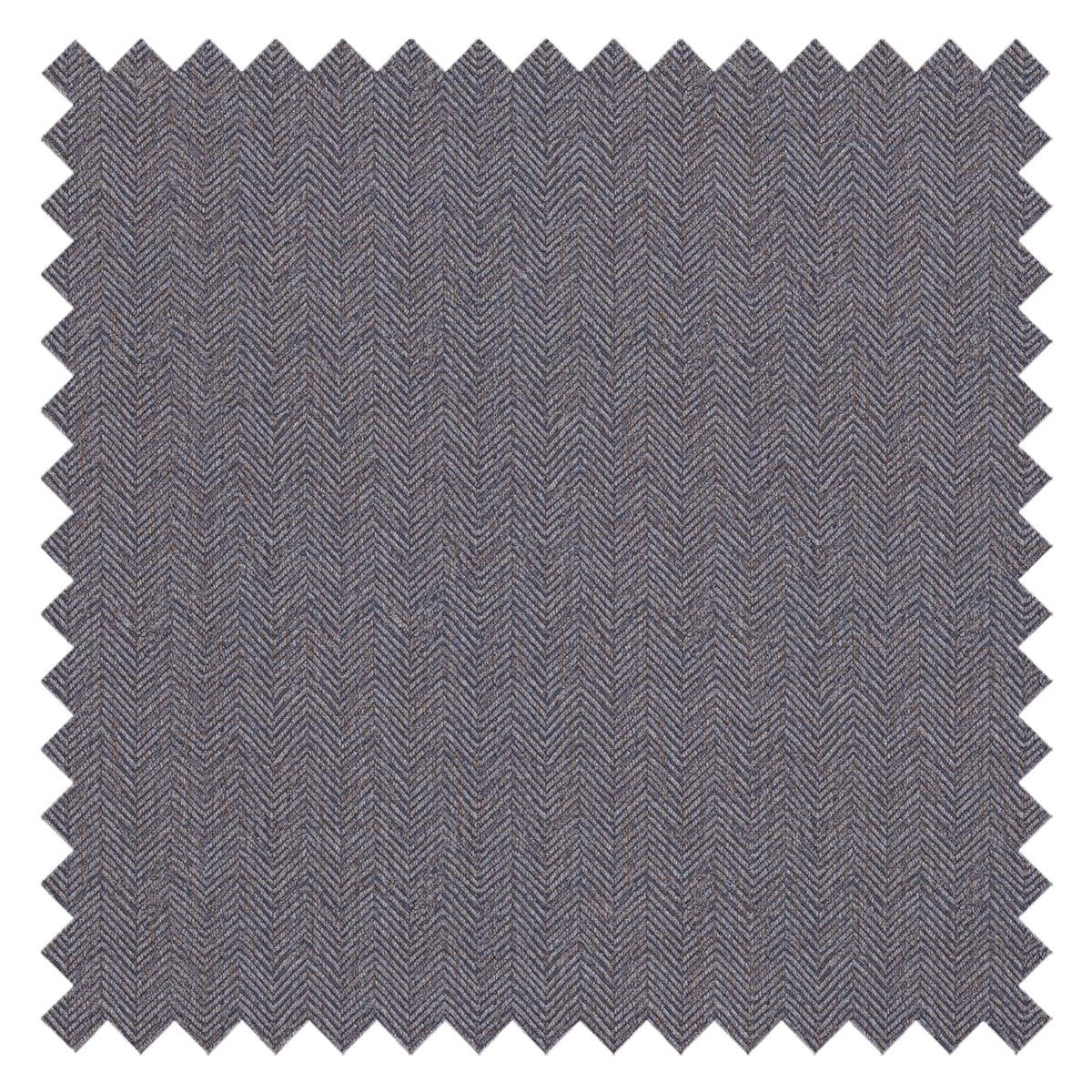 Royal Herringbone Fabric in Navy