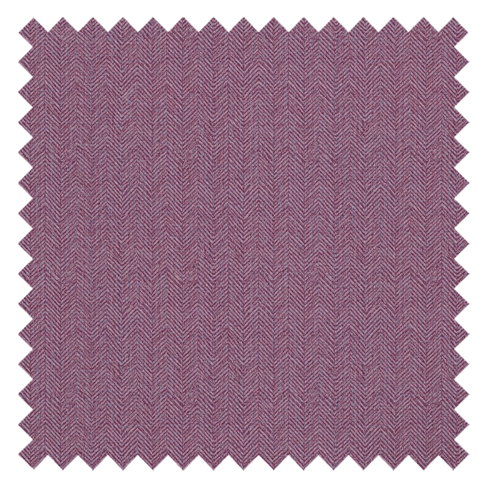 Royal Herringbone Fabric in Plum