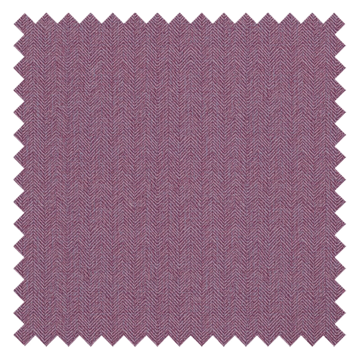 Royal Herringbone Fabric in Plum