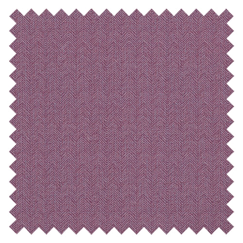 Royal Herringbone Fabric in Plum