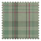 Royal Tartan Fabric in Mint, Green and Berry