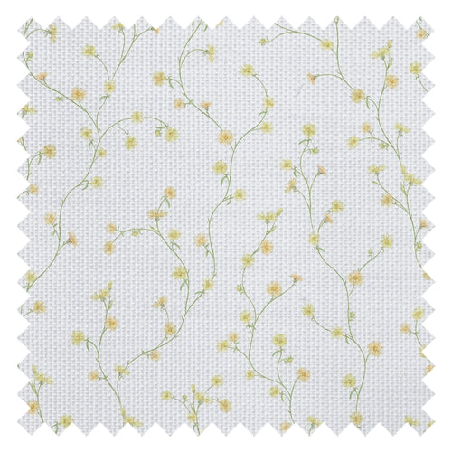 Aster Fabric in Soft Yellow and Orange