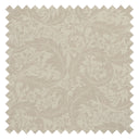 Enchanted Leaf Fabric in Latte on Warm Cream