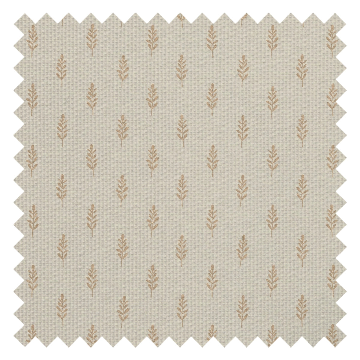 Rowan Fabric in Latte on Warm Cream