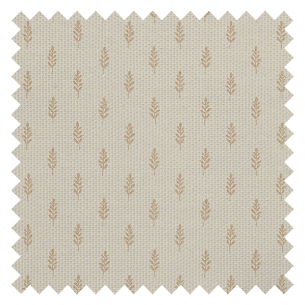 Rowan Fabric in Latte on Warm Cream