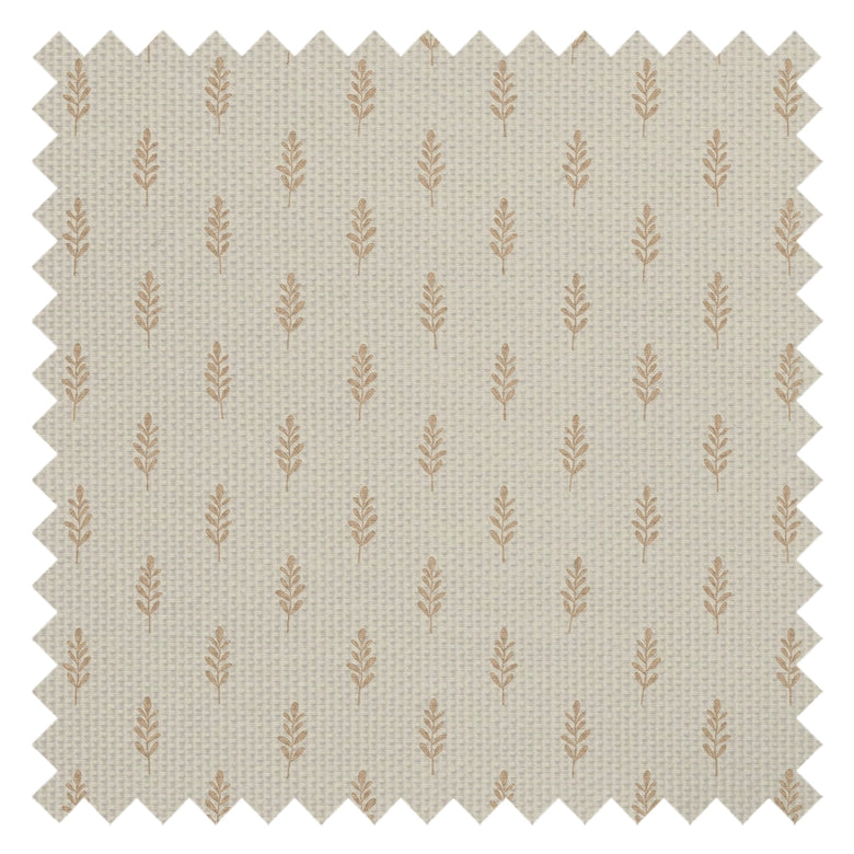 Rowan Fabric in Latte on Warm Cream