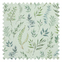 Countryside Trail Fabric in Blues and Greens on Mint