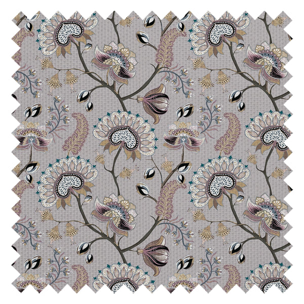 Ophelia Fabric in Shades of Mauve and Gold