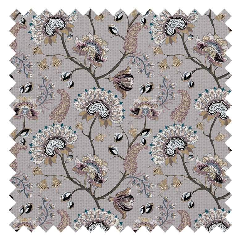 Ophelia Fabric in Shades of Mauve and Gold