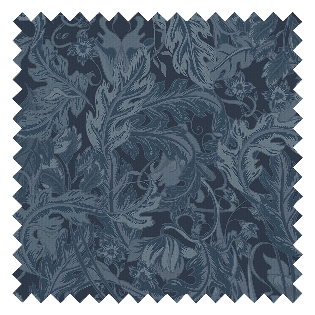 Jardin Fabric in Navy and Mineral