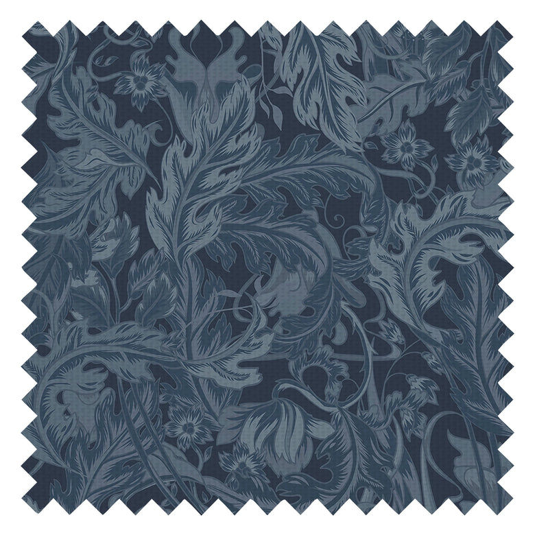 Jardin Fabric in Navy and Mineral
