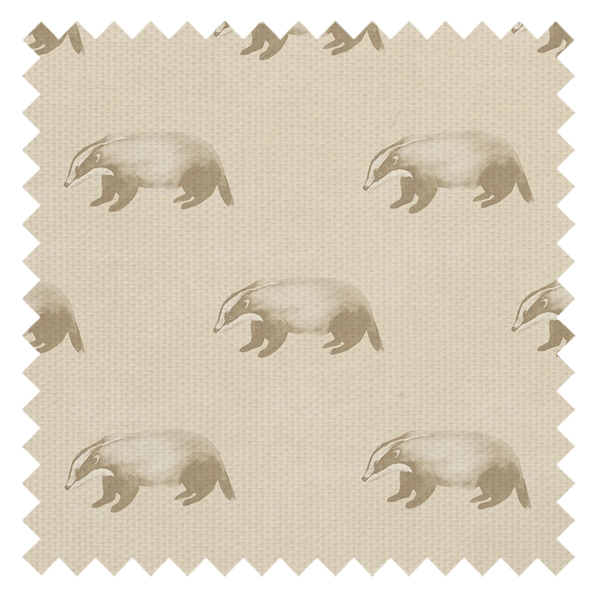 Lord Brocktree Fabric in Biscuit
