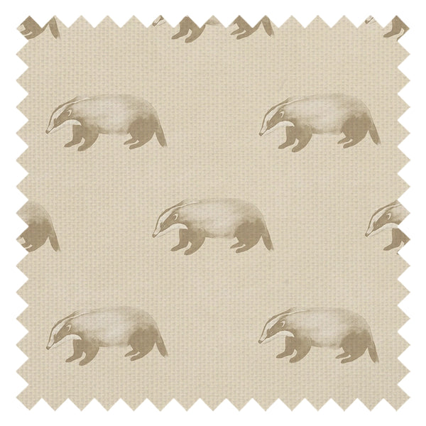 Lord Brocktree Fabric in Biscuit