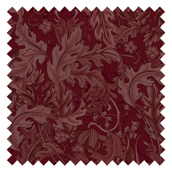 Jardin Fabric in Shades of Bordeaux