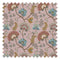 Ophelia Fabric in Dusty Pink, Ochre and Teal