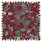 Forgotten Fruit Fabric in Wild Plum and Lavender on Berry Red