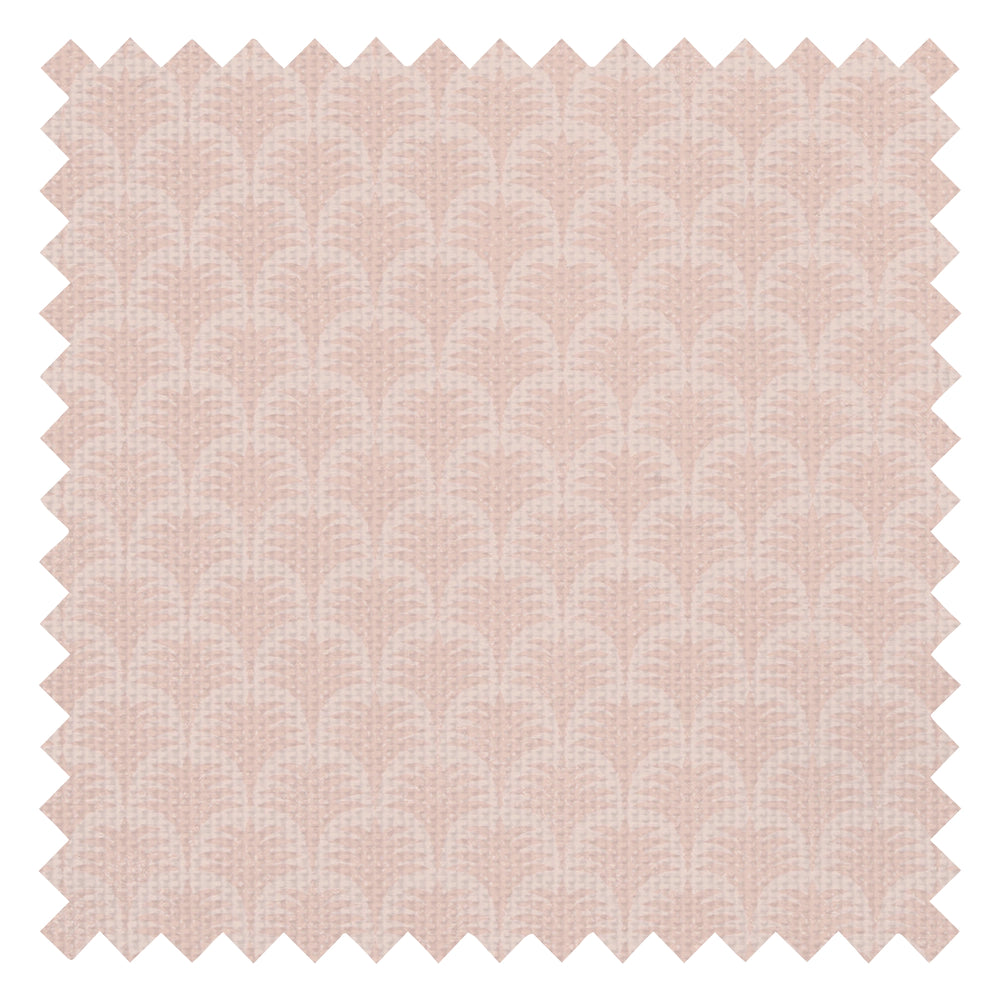 Nouveau Palm Fabric in Dusty Pink