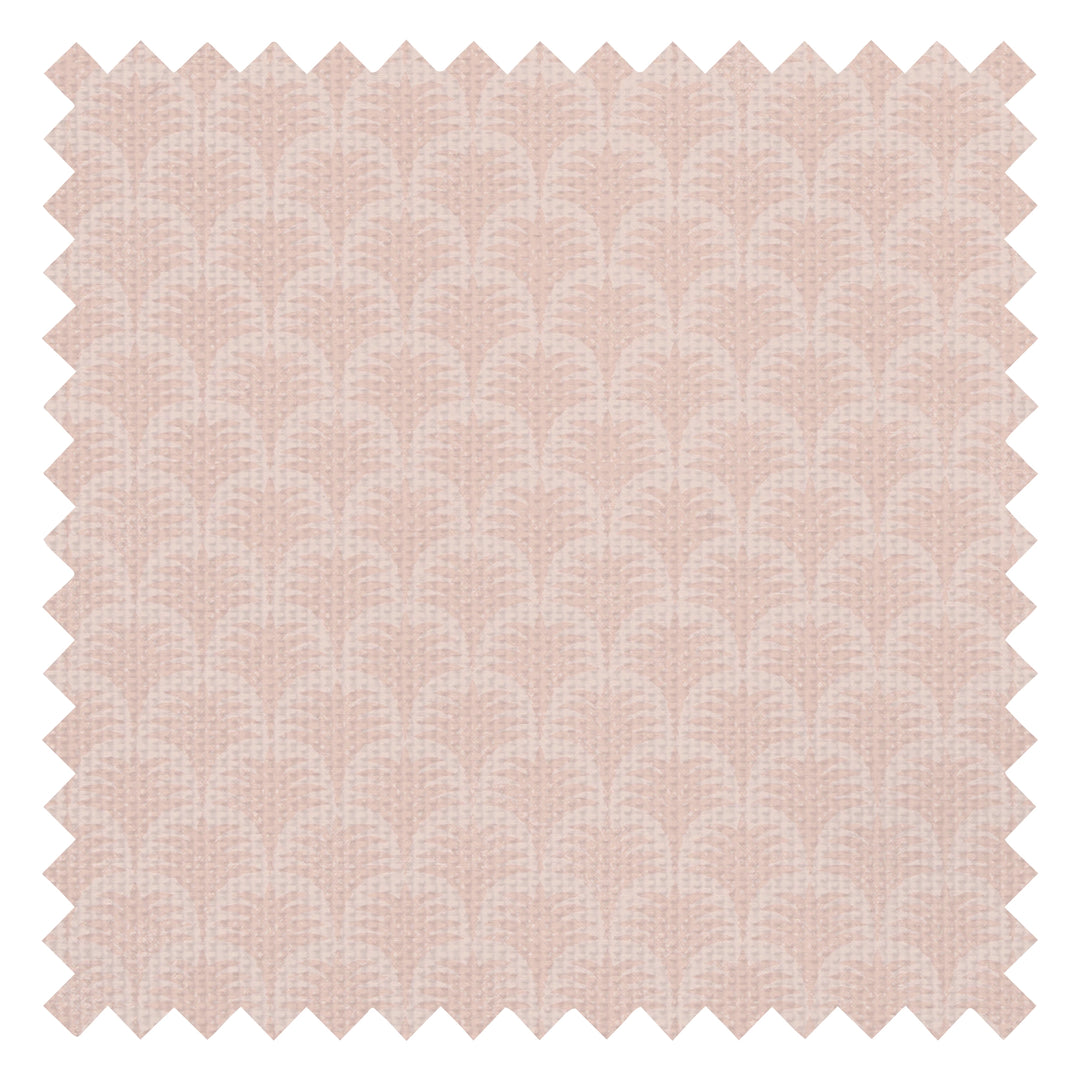 Nouveau Palm Fabric in Dusty Pink