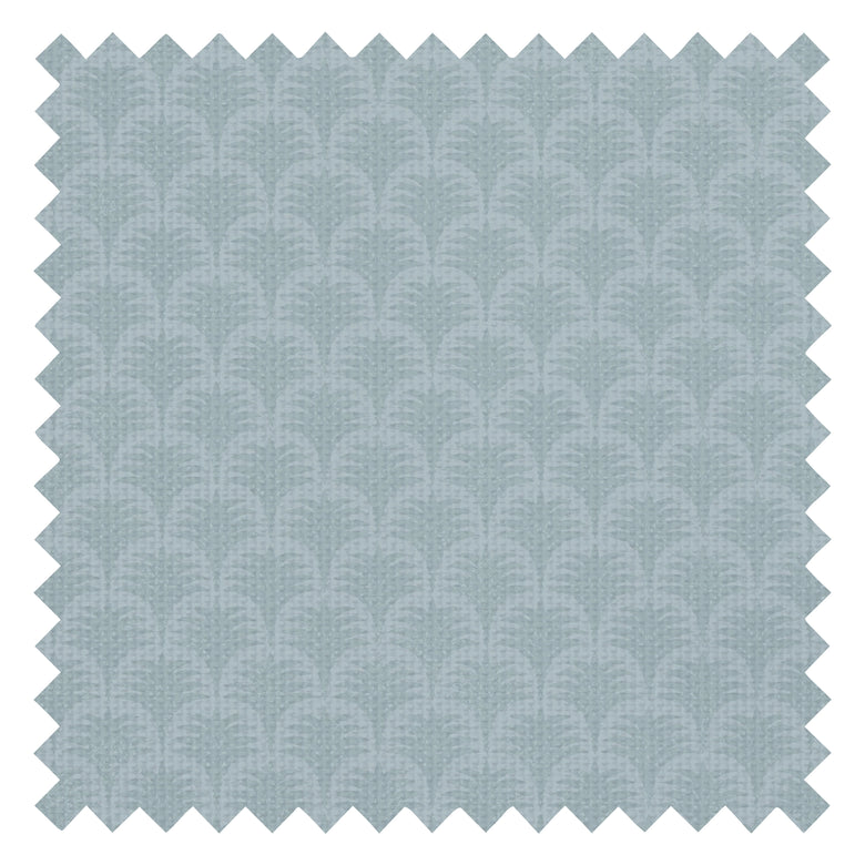 Nouveau Palm Fabric in Mineral