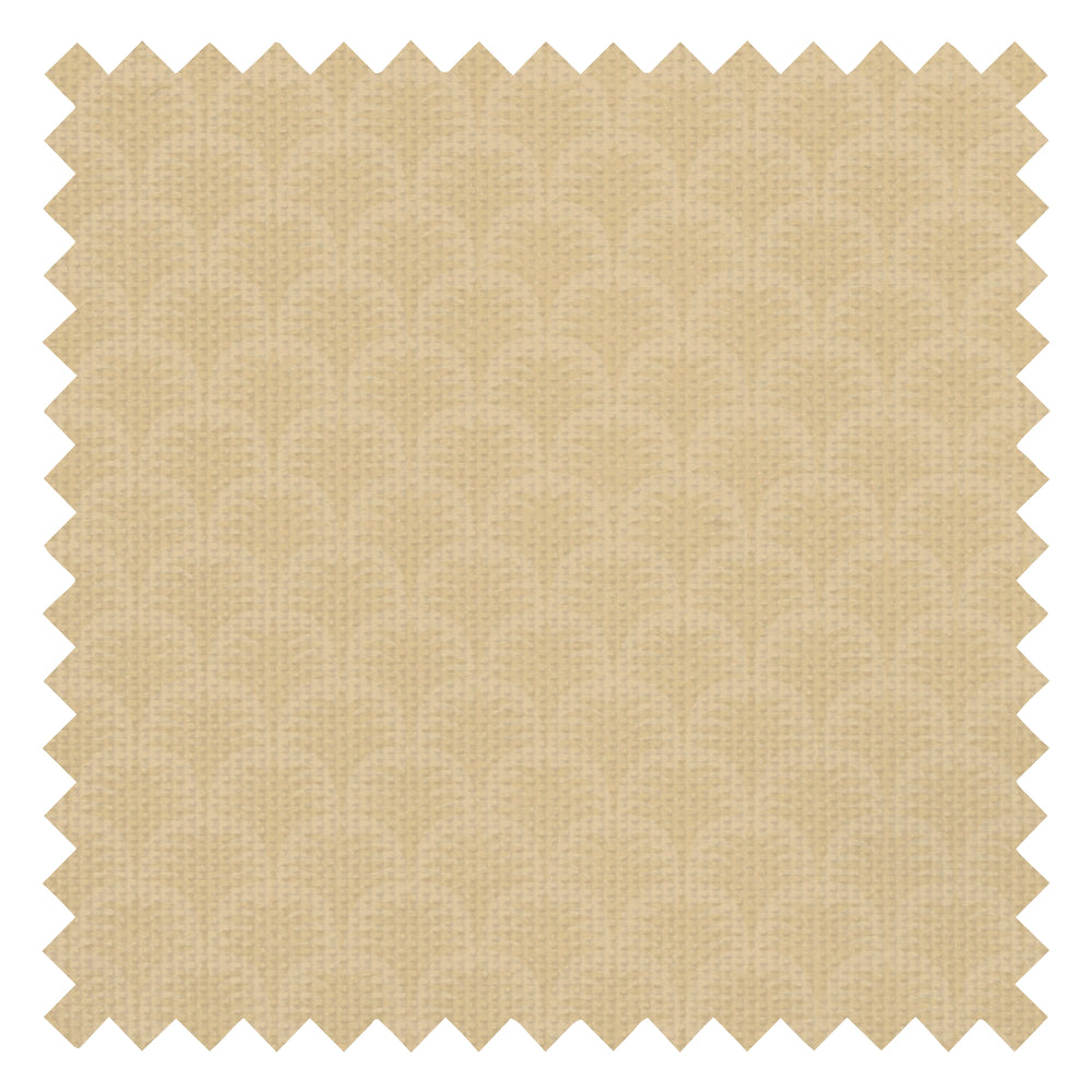 Nouveau Palm Fabric in Ochre