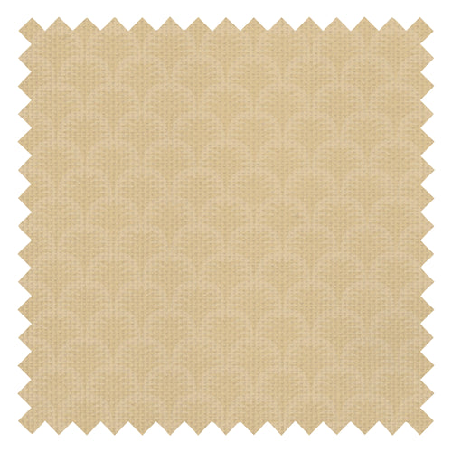 Nouveau Palm Fabric in Ochre