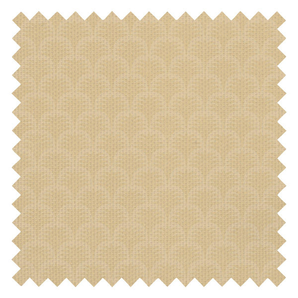 Nouveau Palm Fabric in Ochre