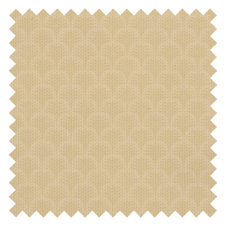 Nouveau Palm Fabric in Ochre
