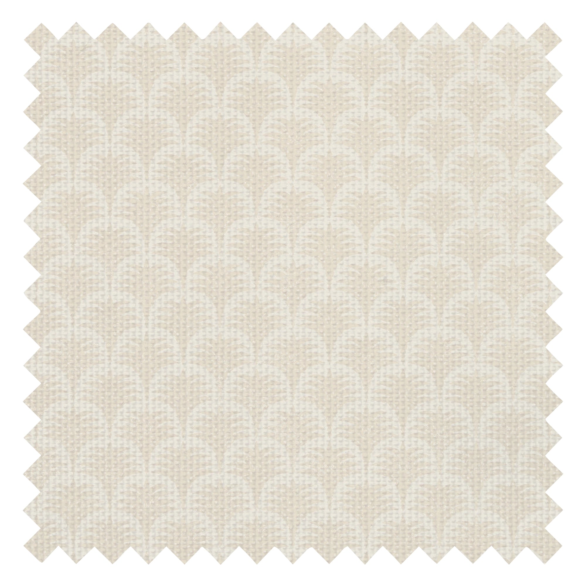 Nouveau Palm Fabric in Vintage Cream