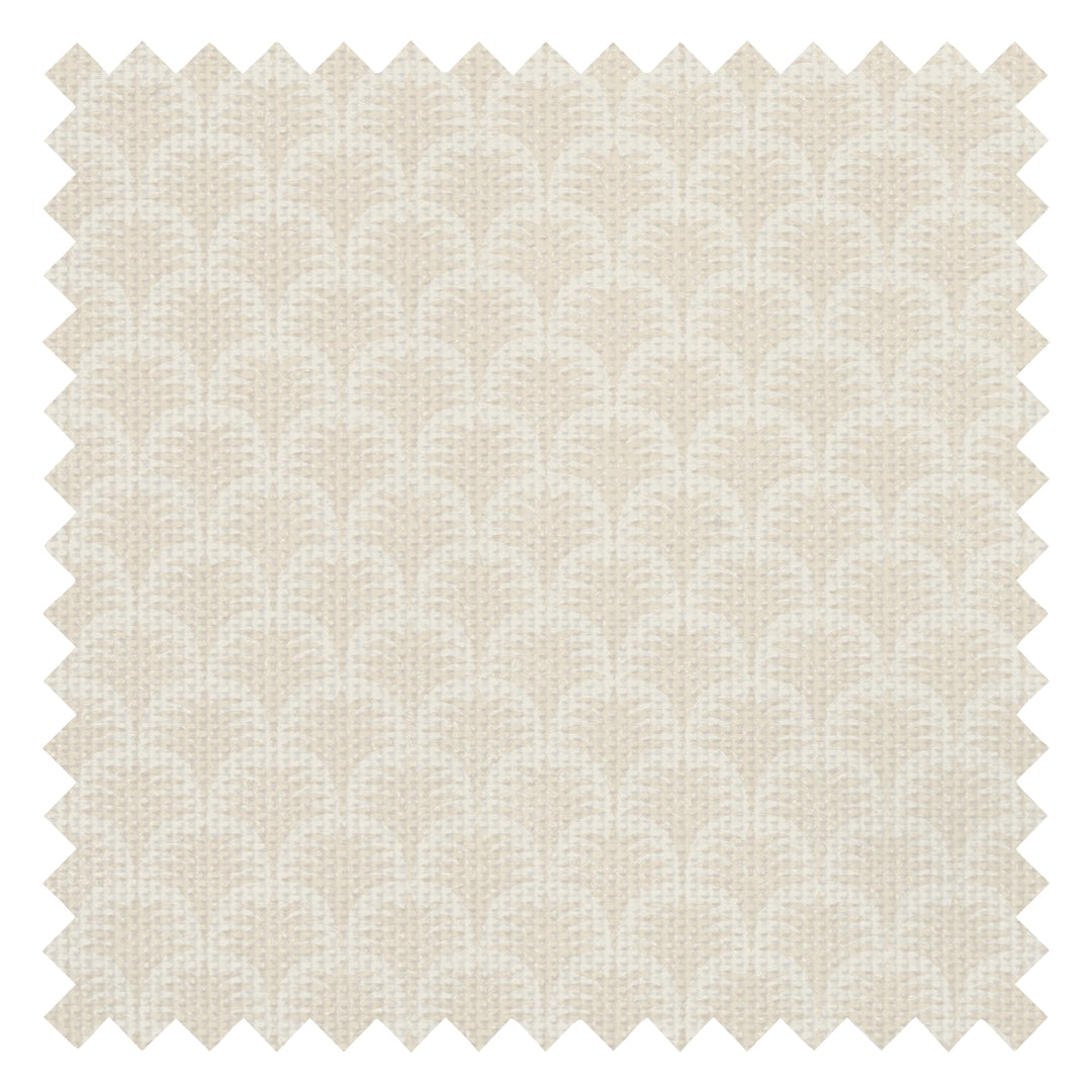 Nouveau Palm Fabric in Vintage Cream