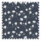 Sweet Magnolia Fabric in Classic Navy
